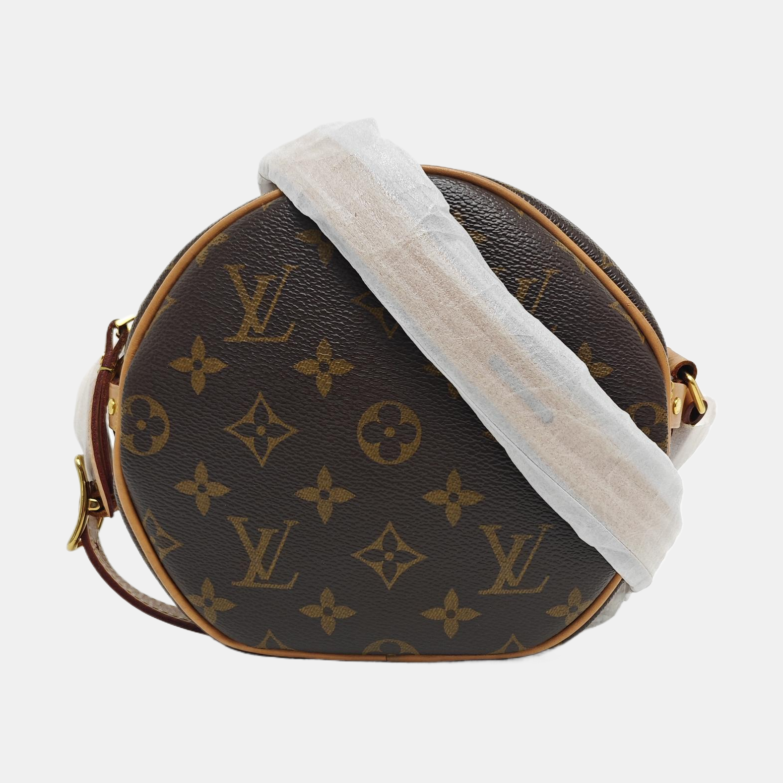 BOITE CHAPEAU PM Monogram Coated Canvas Brown