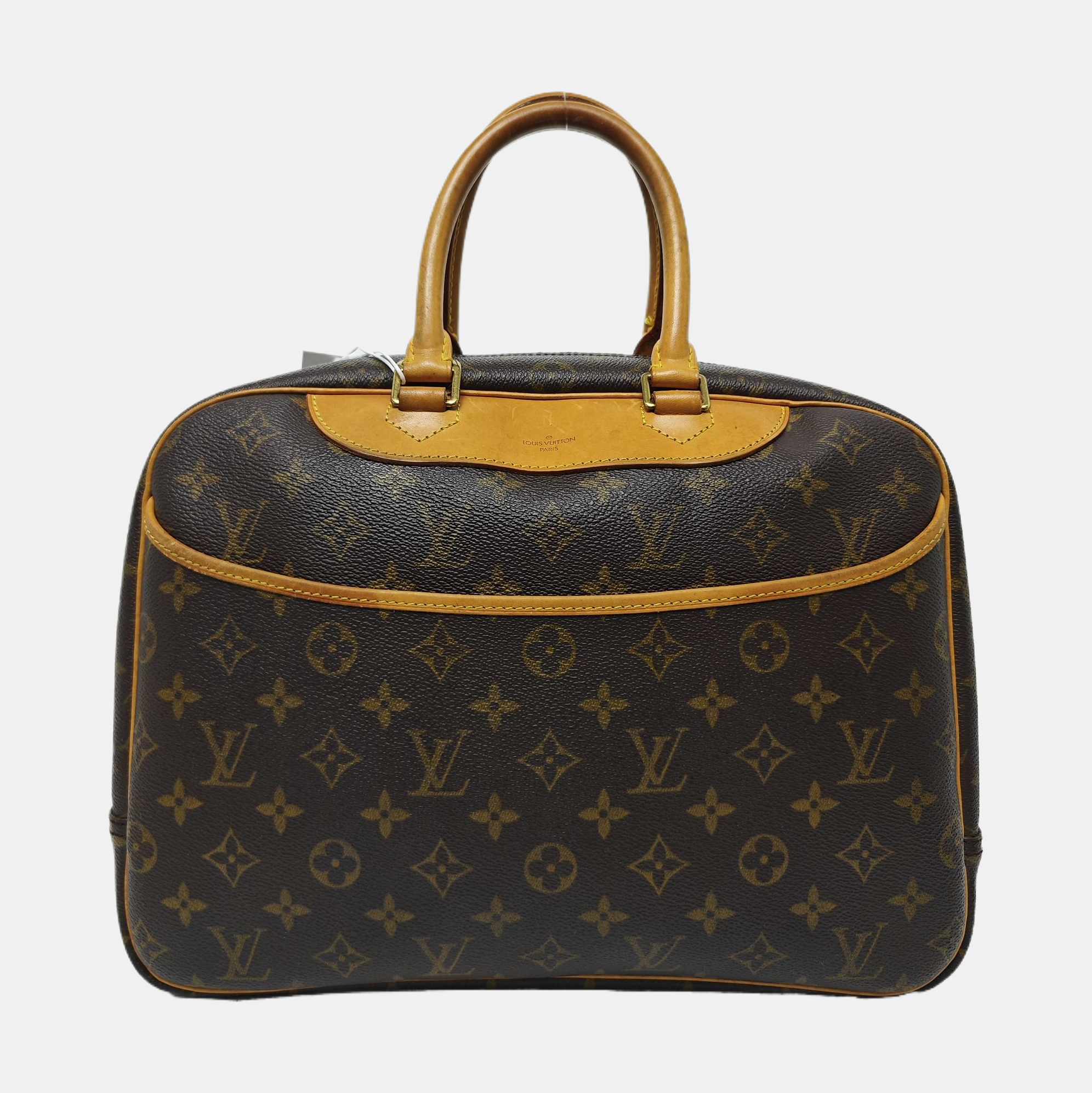 DEAUVILLE Monogram Coated Canvas Brown