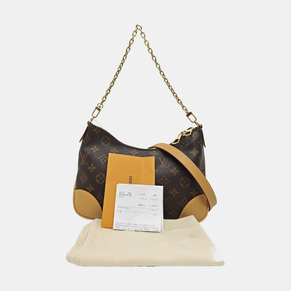 BOULOGNE Monogram Coated Canvas Brown
