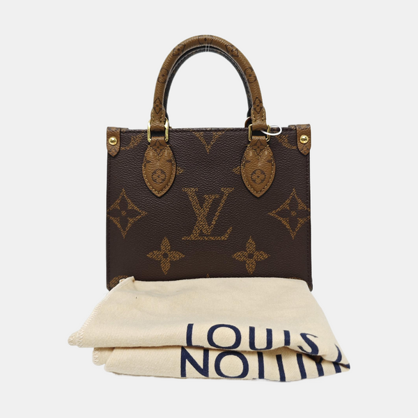 ONTHEGO BB Monogram Coated Canvas Brown