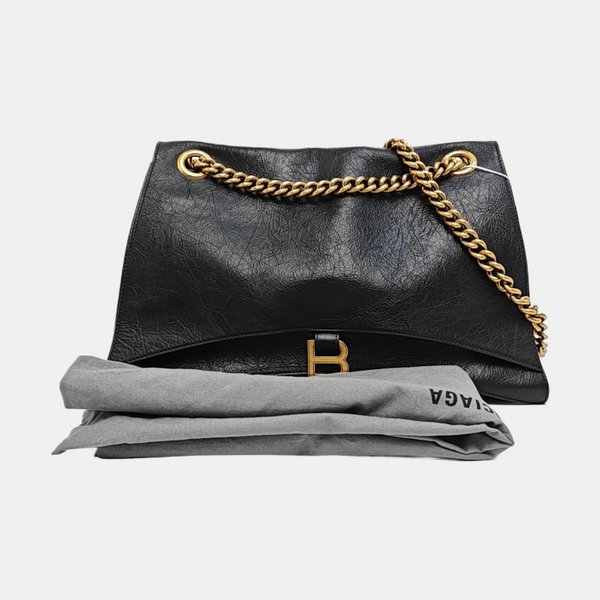 Crush Large Calfskin Black