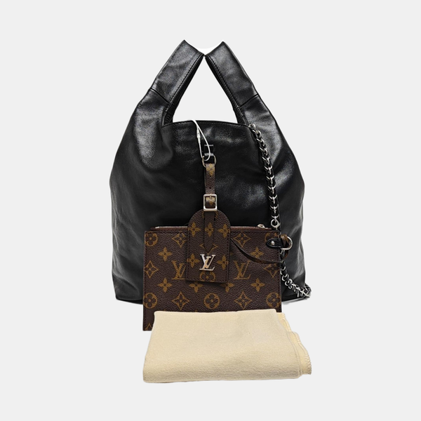 ATLANTIS MM Monogram Calfskin Black