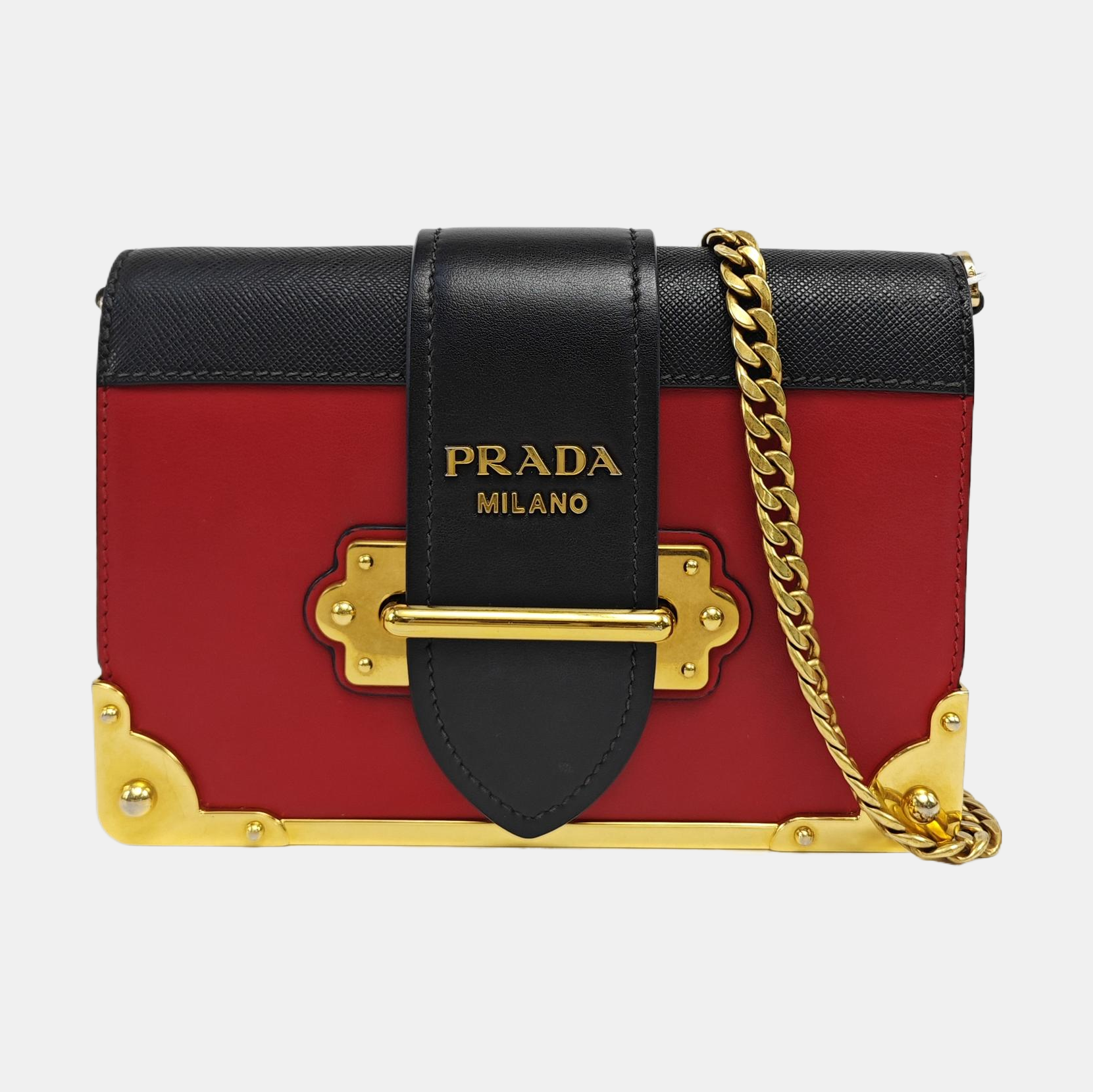 Cahier Saffiano Calfskin Red