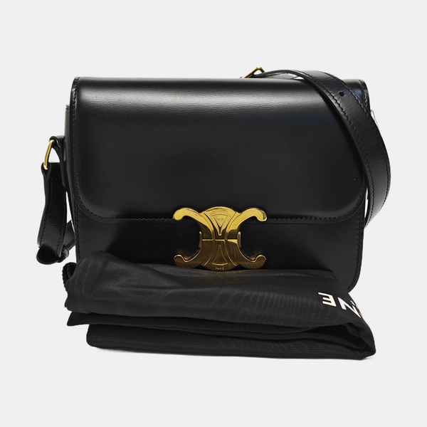 TRIOMPHE Teen Calfskin Black