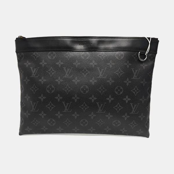 DISCOVERY Monogram Coated Canvas Gray