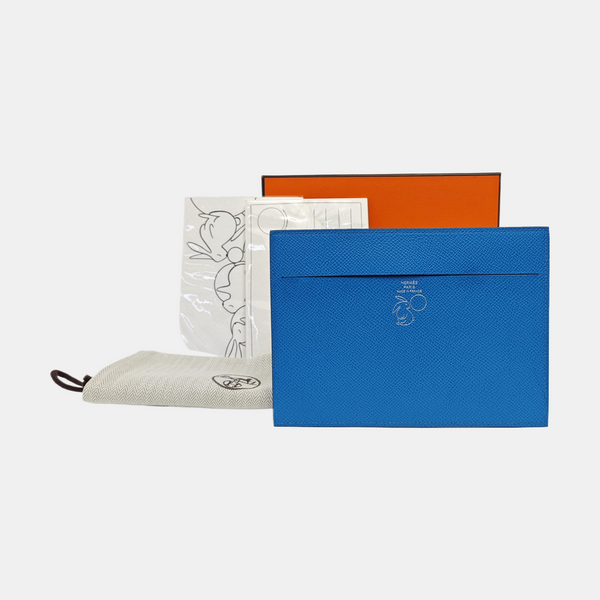 Epsom Clutch Blue