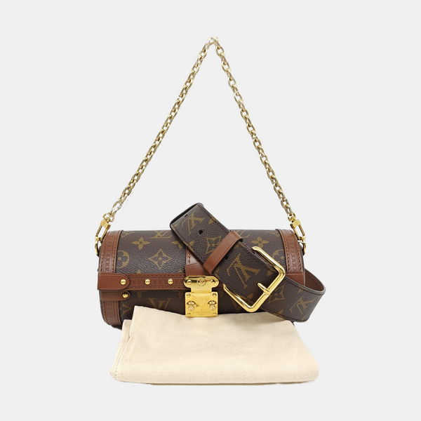 PAPILLON 19 Monogram Coated Canvas Brown