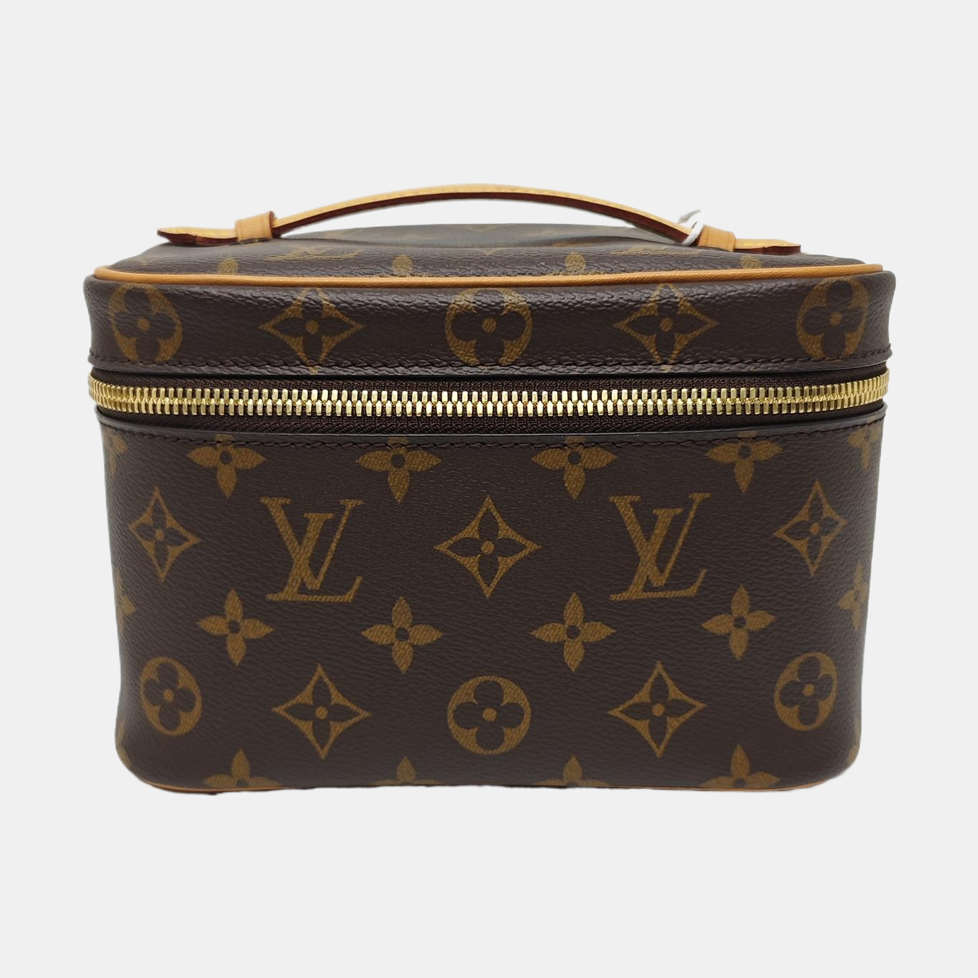 NICE Mini Monogram Coated Canvas Brown