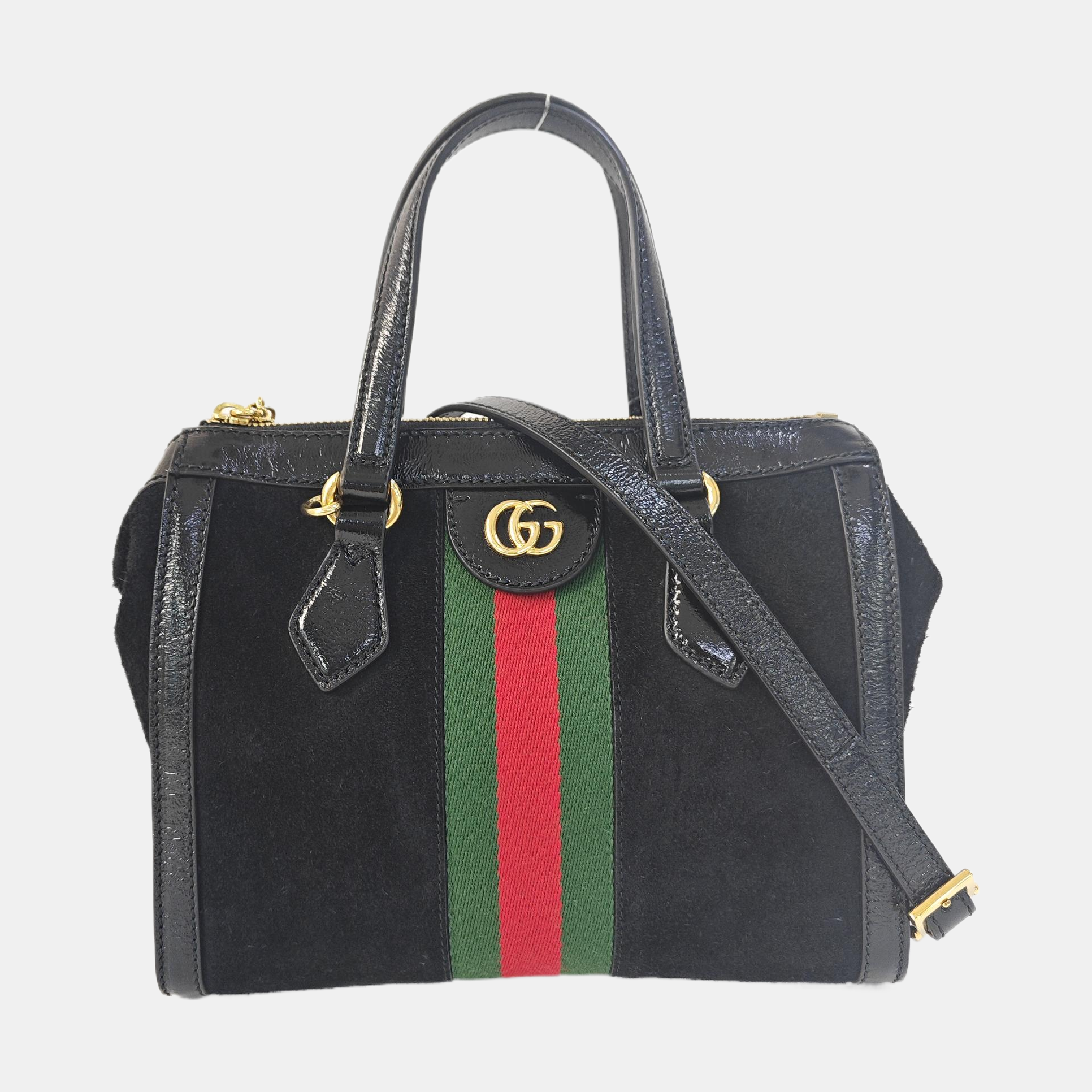 Ophidia Small Suede Black