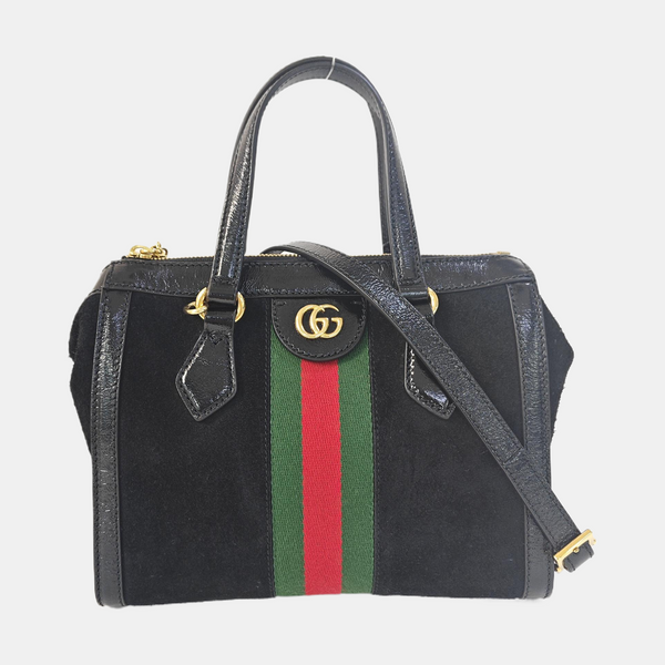 Ophidia Small Suede Black