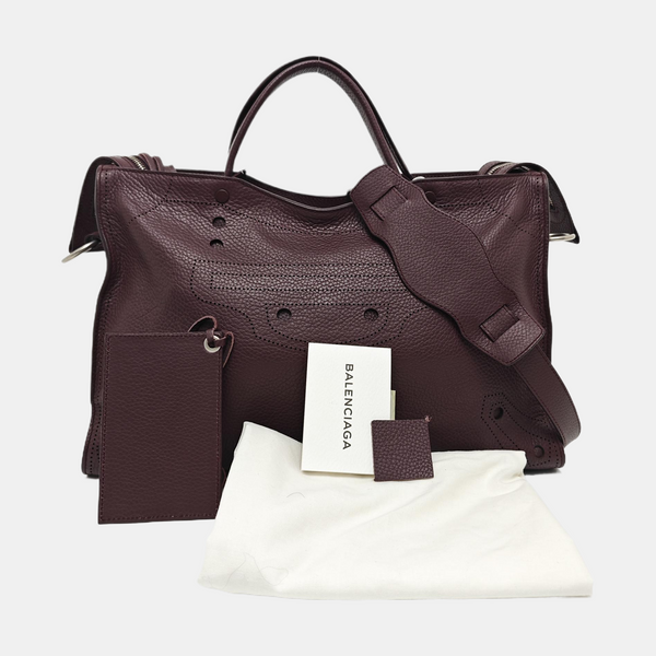 Blackout City Calfskin Red