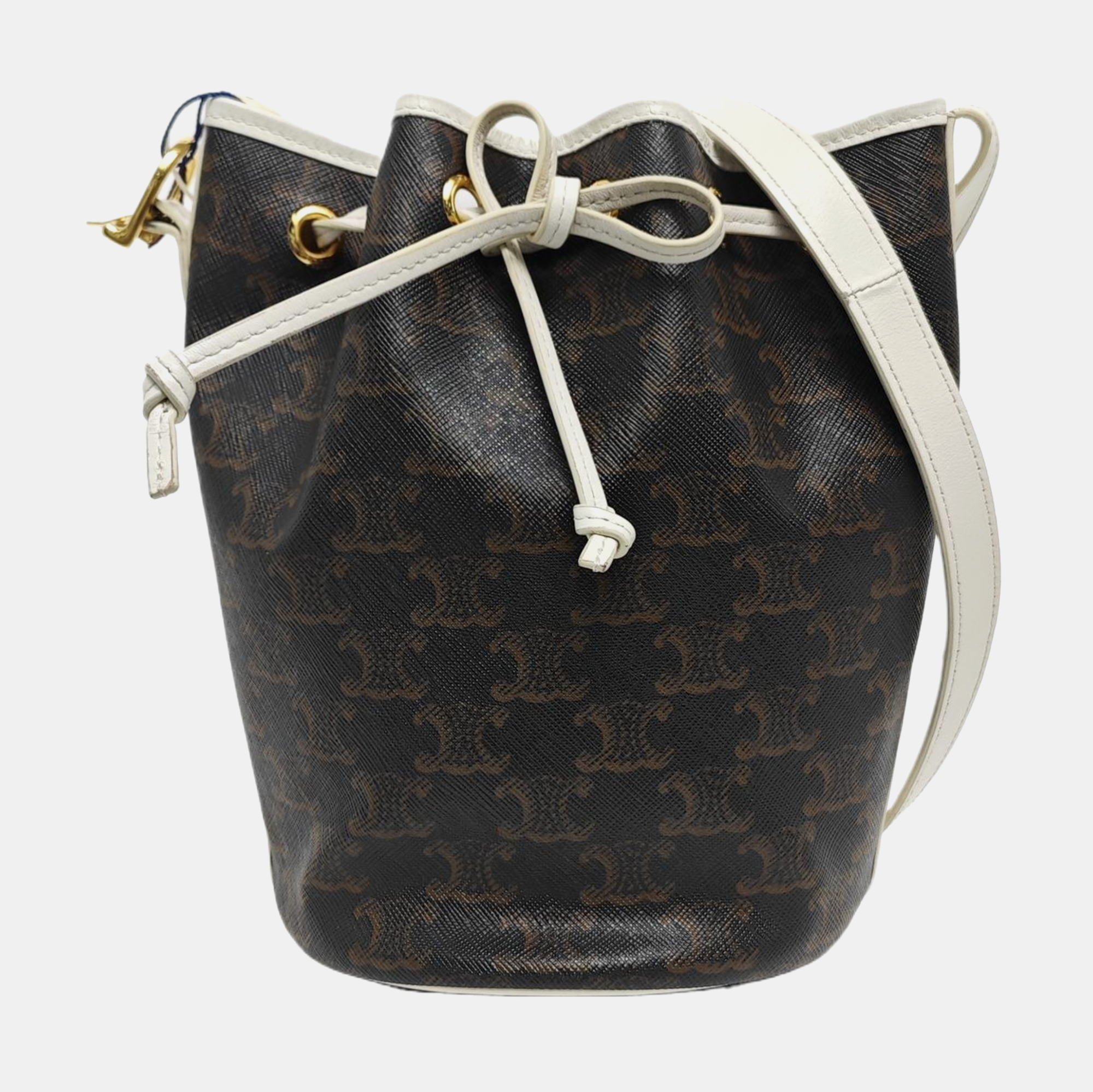 Coated Canvas Small Brown