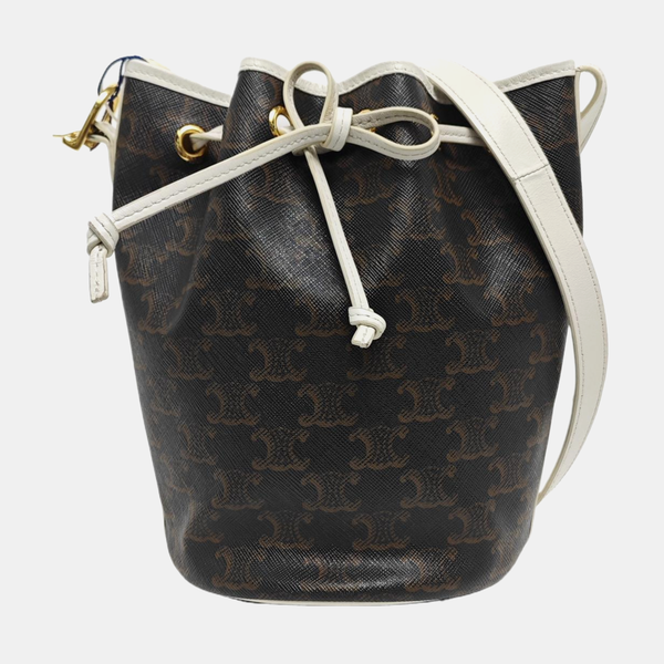 Coated Canvas Small Brown