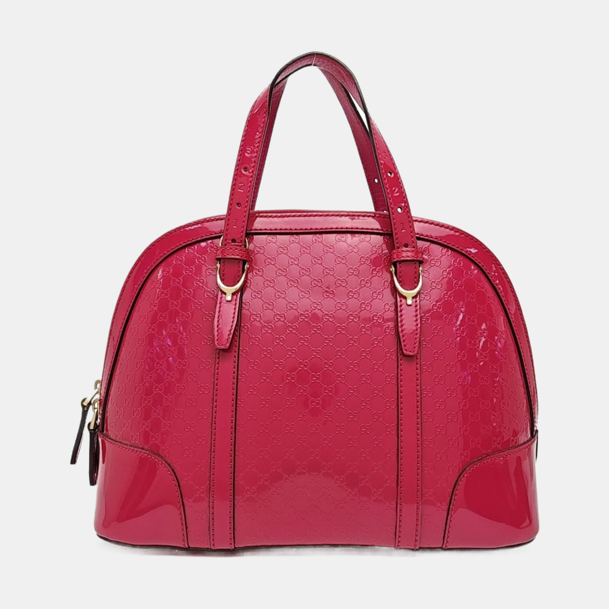 Microguccissima Monogram Calfskin Red