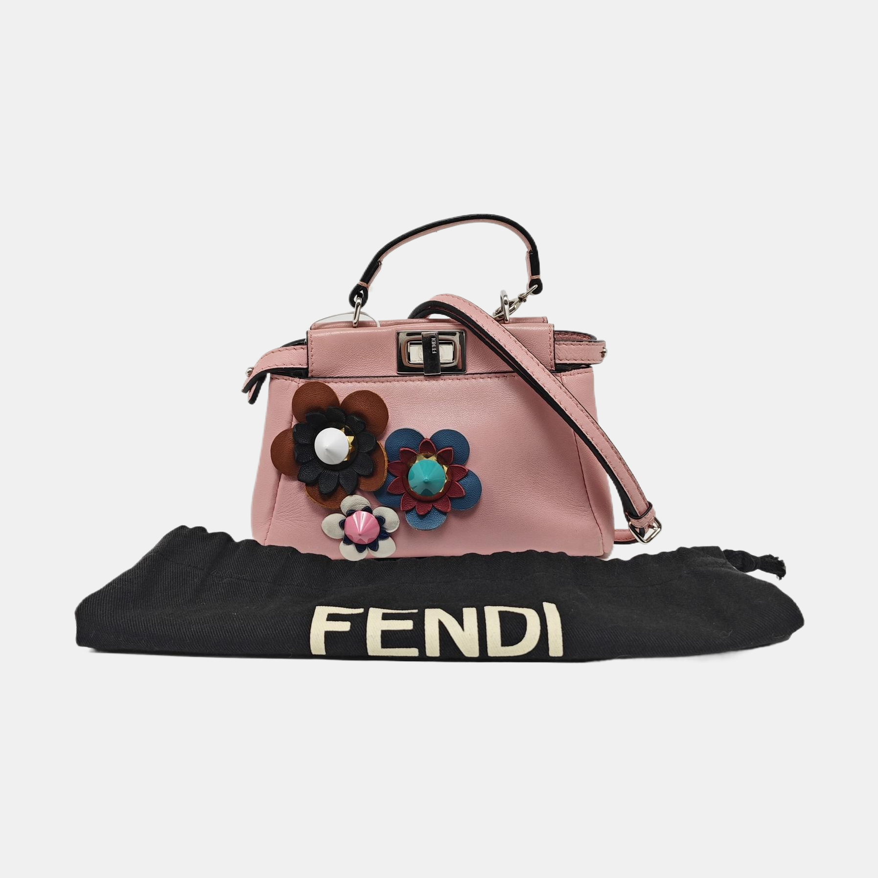 Authenticated pre-owned  Peekaboo Mini Calfskin Pink - Shoulder Bag at Looply