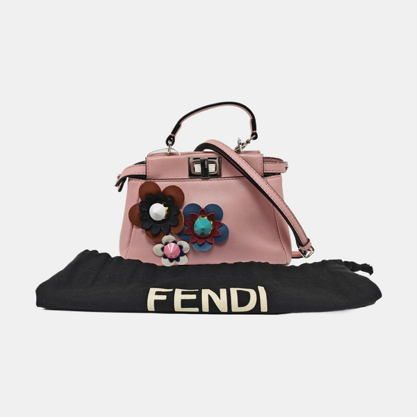 Authenticated pre-owned  Peekaboo Mini Calfskin Pink - Shoulder Bag at Looply