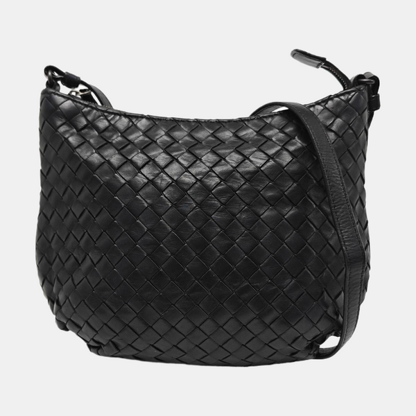 Lambskin Shoulder Bag Black