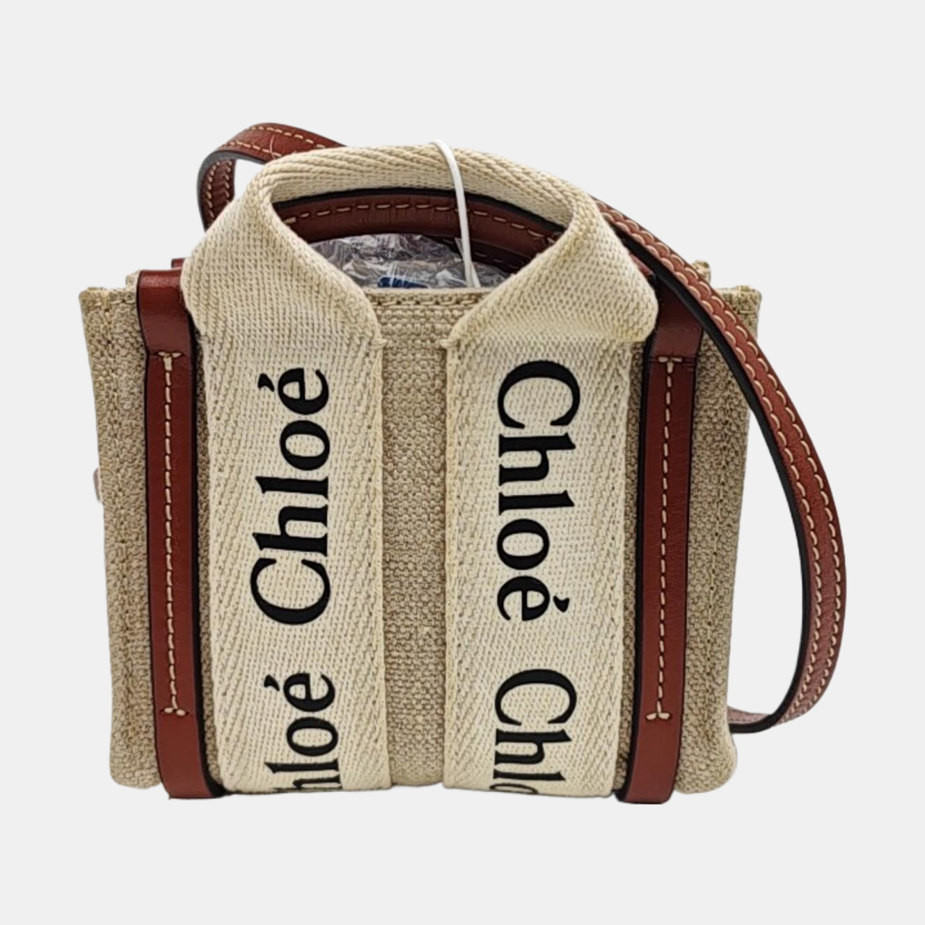 Woody Nano Canvas Beige