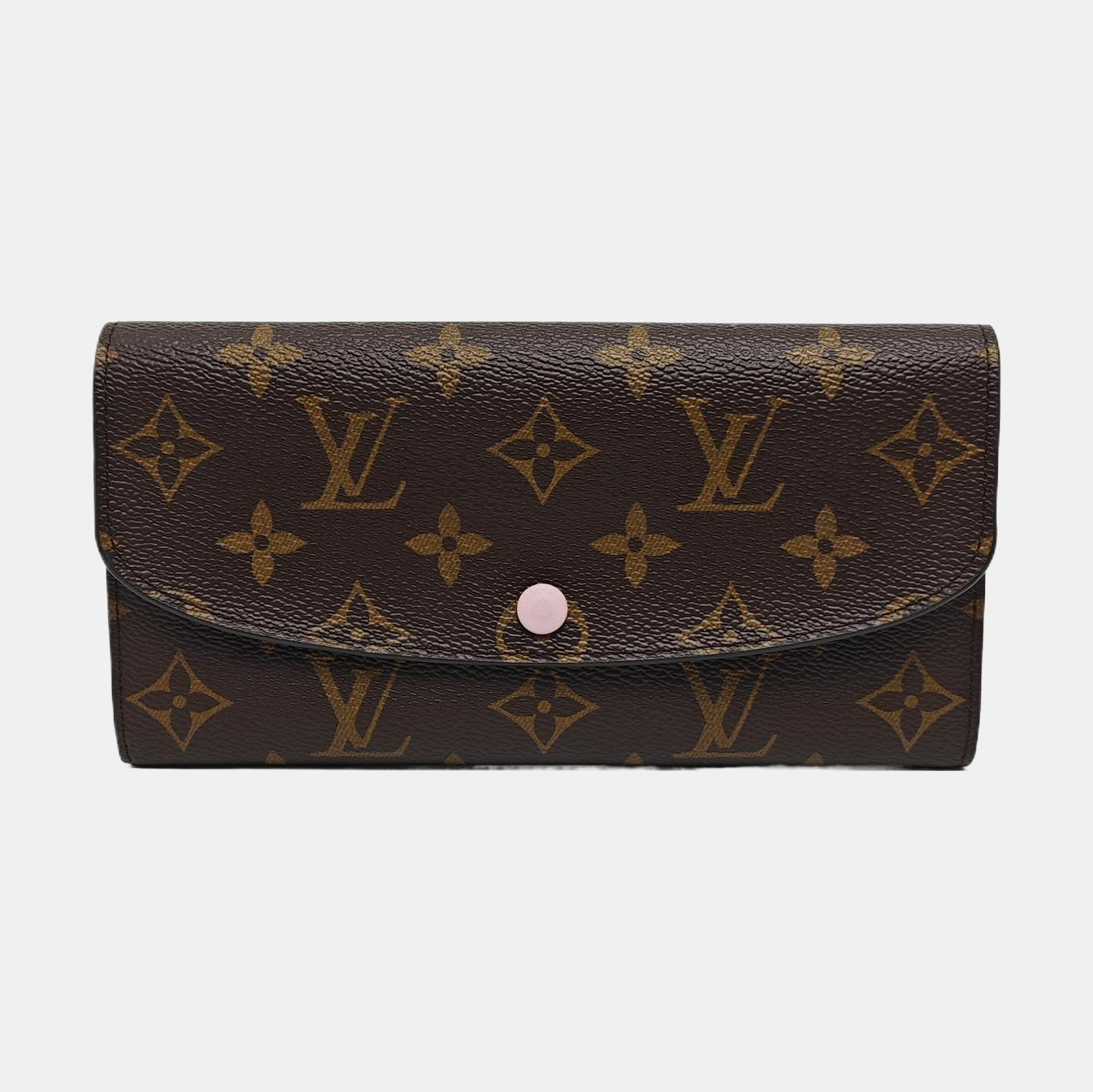 EMILIE Monogram Coated Canvas Brown