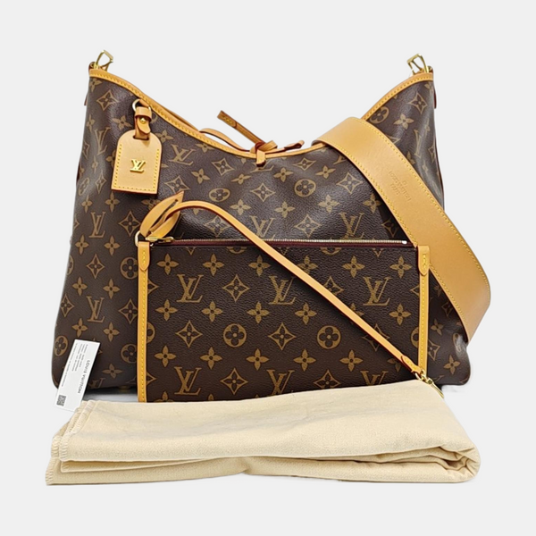 CARRYALL MM Monogram Coated Canvas Brown