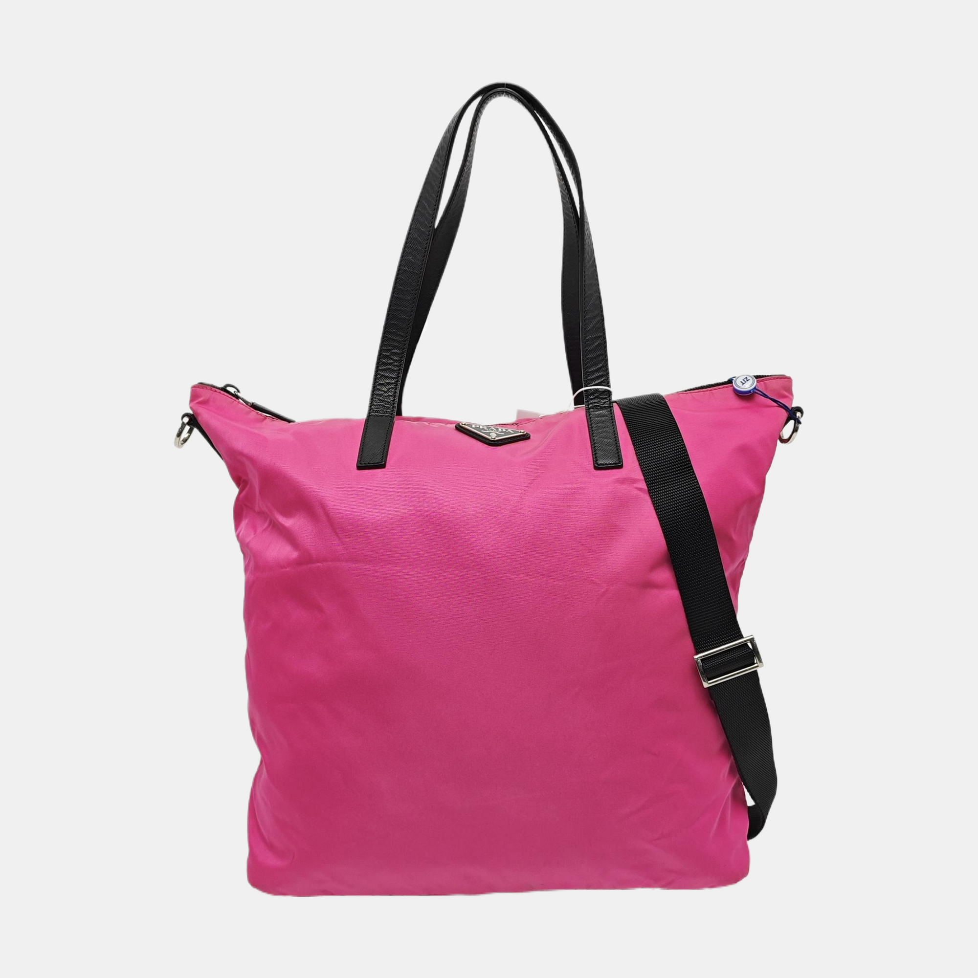 Nylon Shoulder Bag Pink