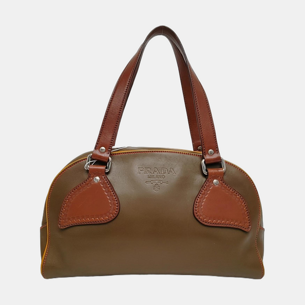 Calfskin Tote Bag Green