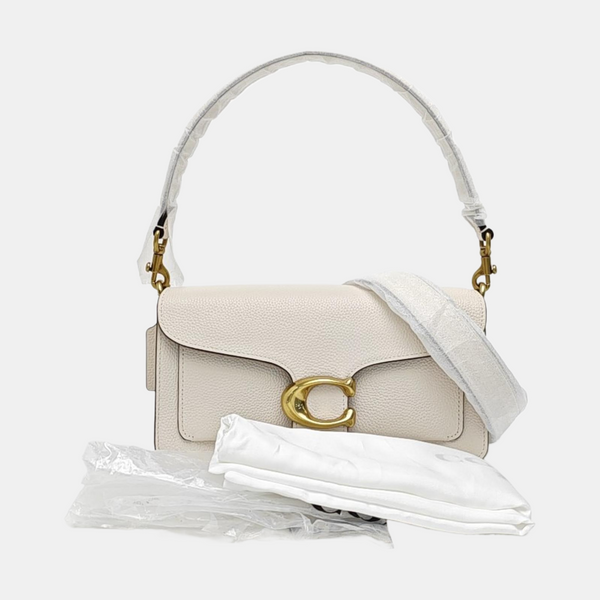 TABBY 26 Calfskin White