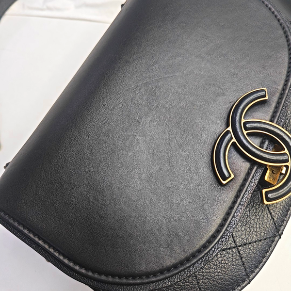 Quilted Calfskin Black