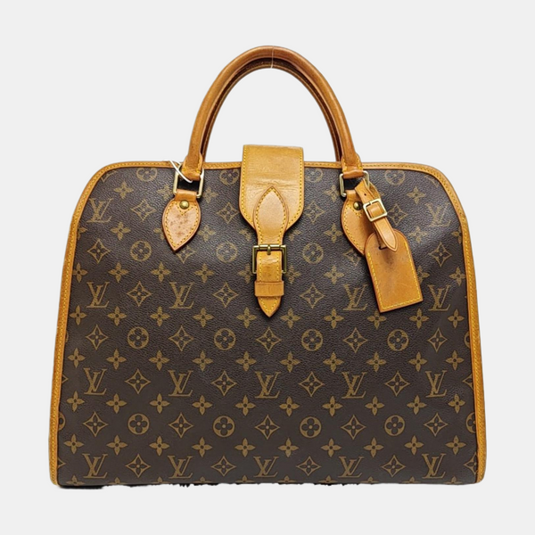 VINTAGE RIVOLI Monogram Coated Canvas Brown