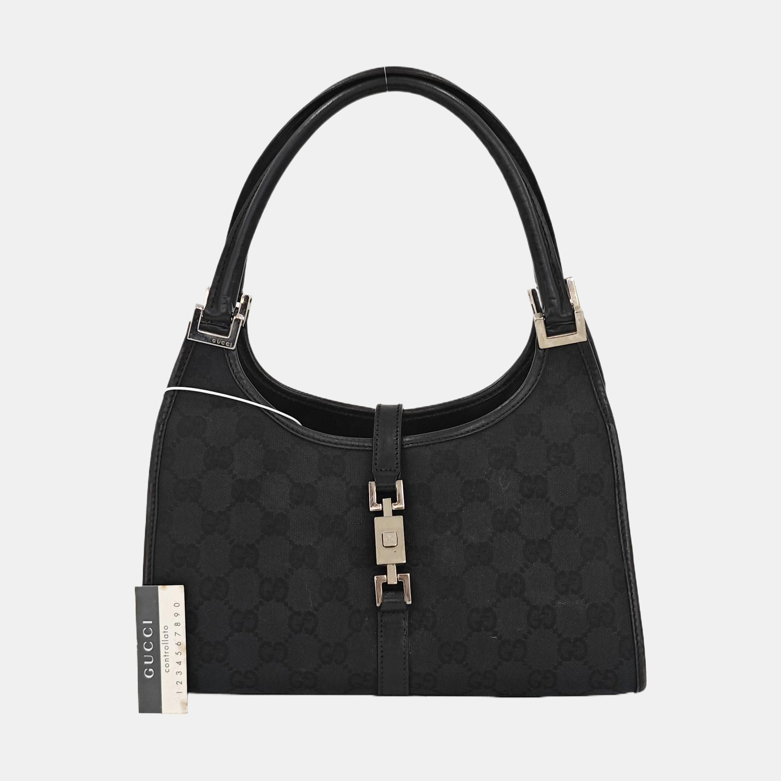 Bardot Monogram Canvas Black