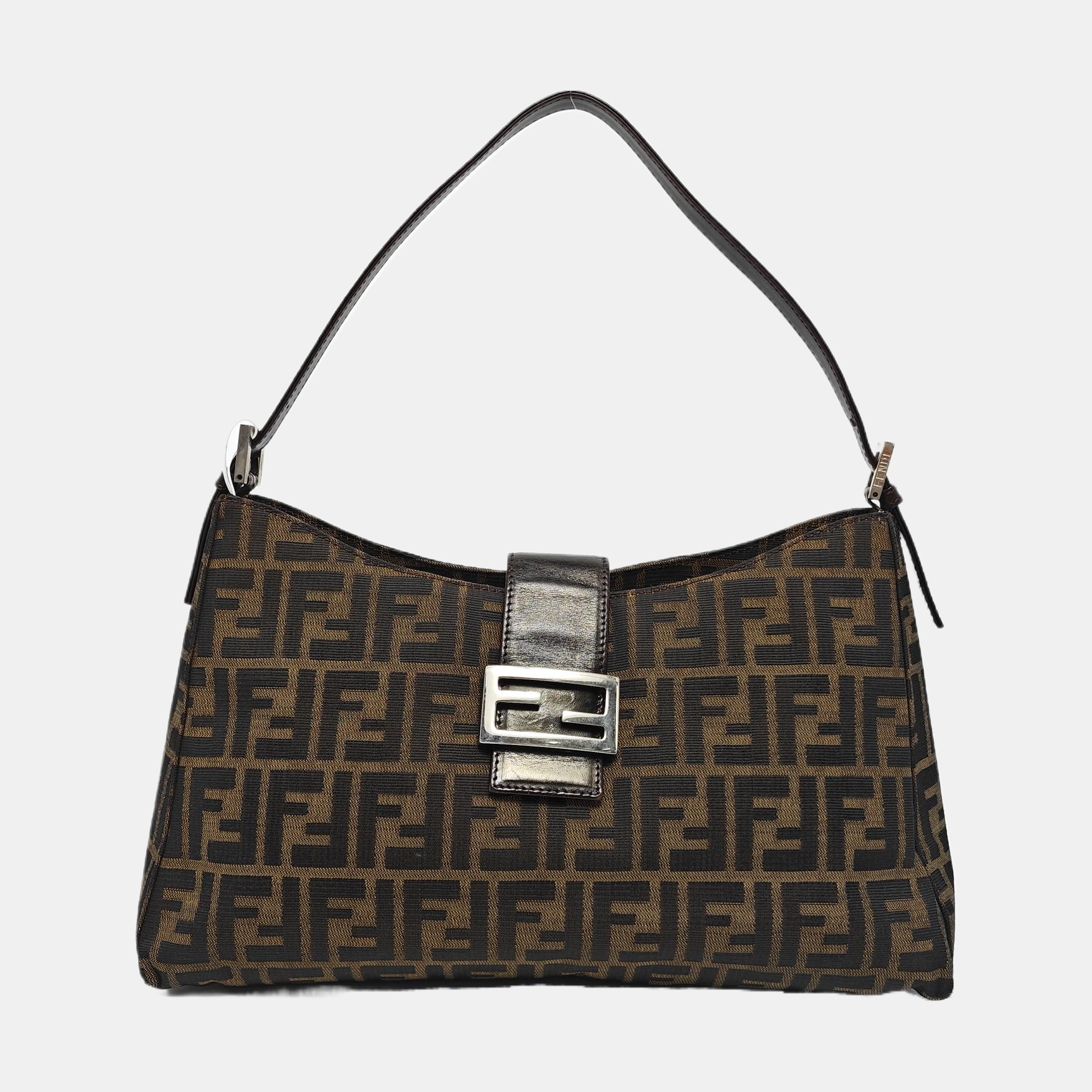Canvas Shoulder Bag Brown