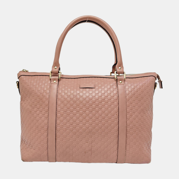 Microguccissima Monogram Calfskin Pink
