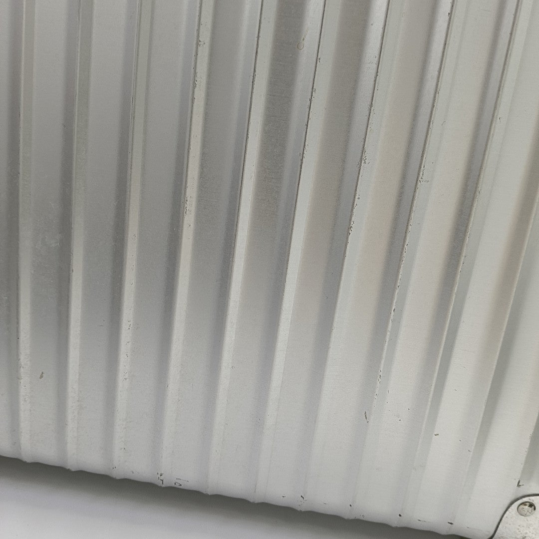 Special Material Luggage Silver