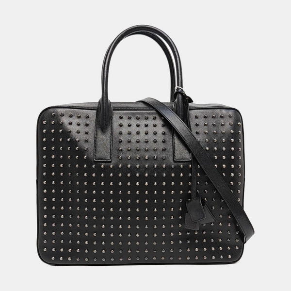 SAC DE JOUR Piel de becerro negra