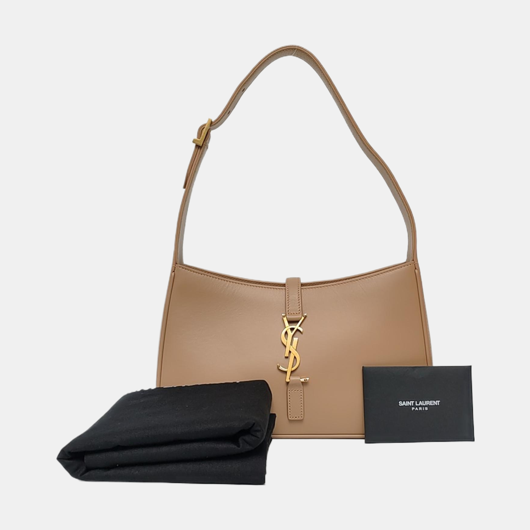 LE 5 À 7 Small Calfskin Brown