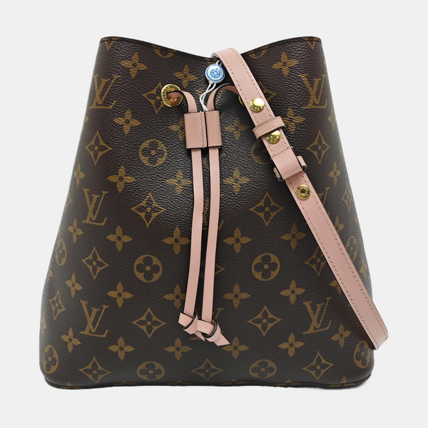 NÉONOÉ MM Monogram Coated Canvas Brown