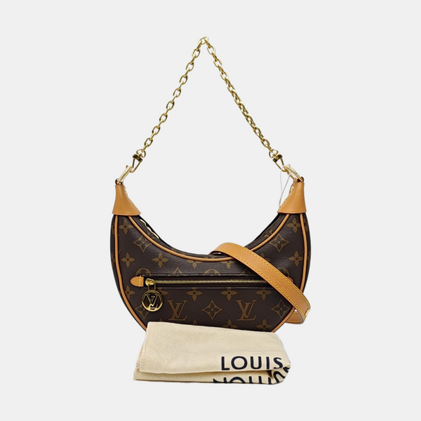LOOP Monogram Coated Canvas Brown