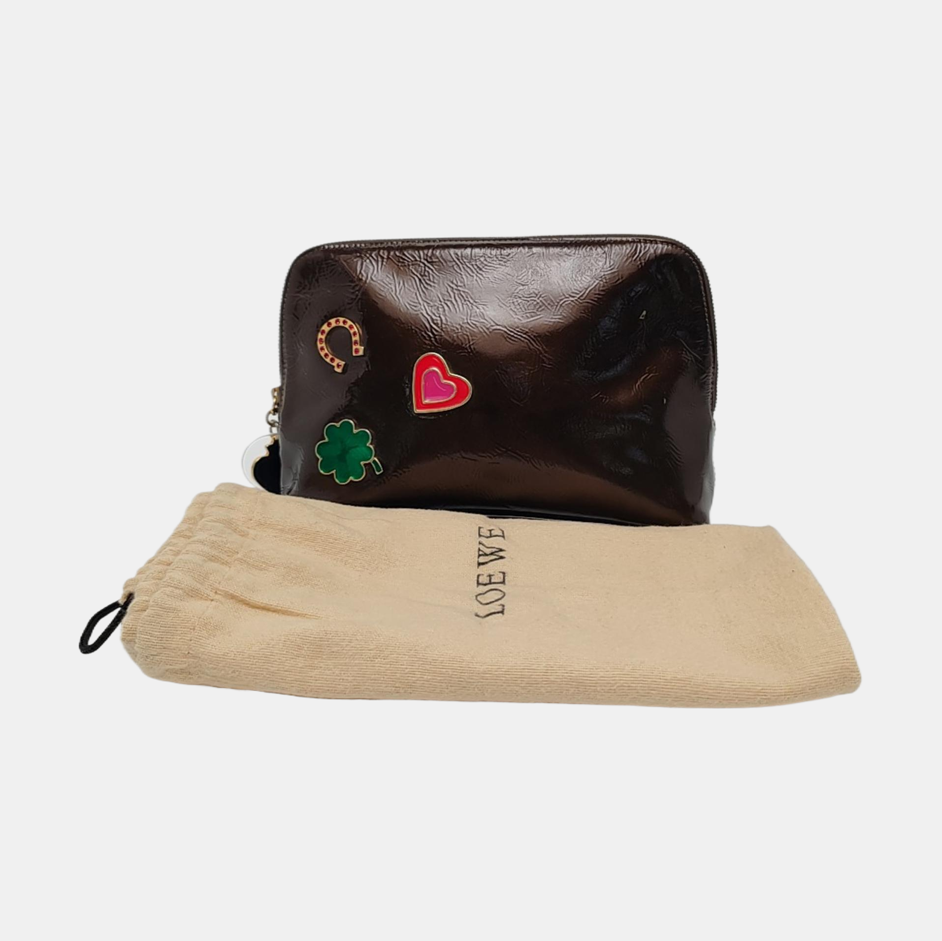 Patent Leather Brown