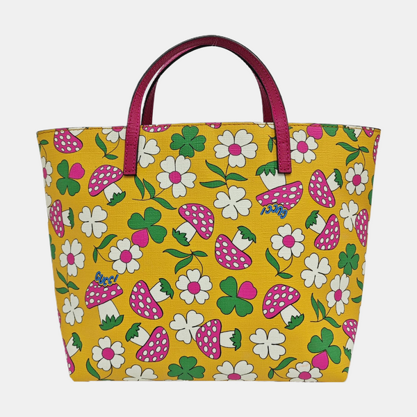GG Imprime Coated Canvas Yellow
