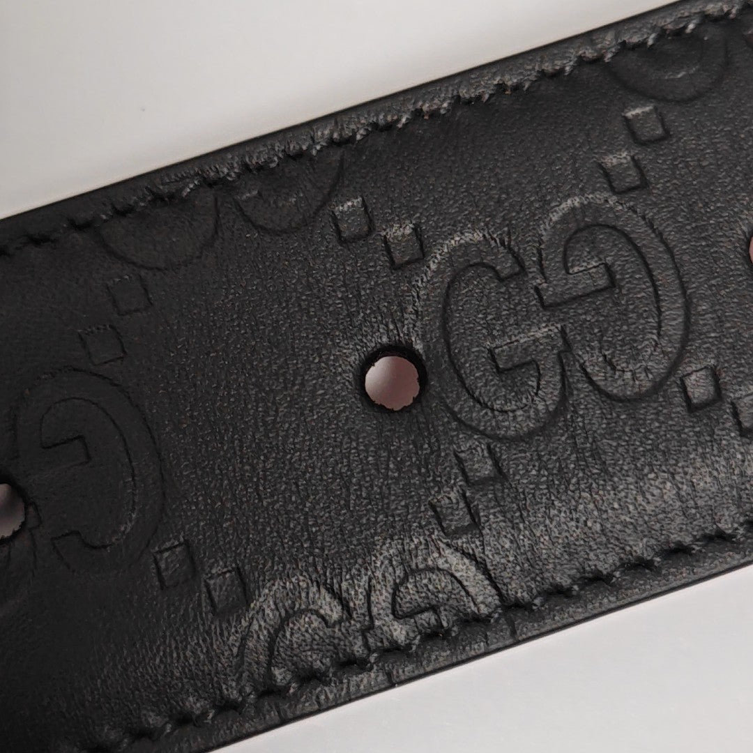 Leather Belt Black