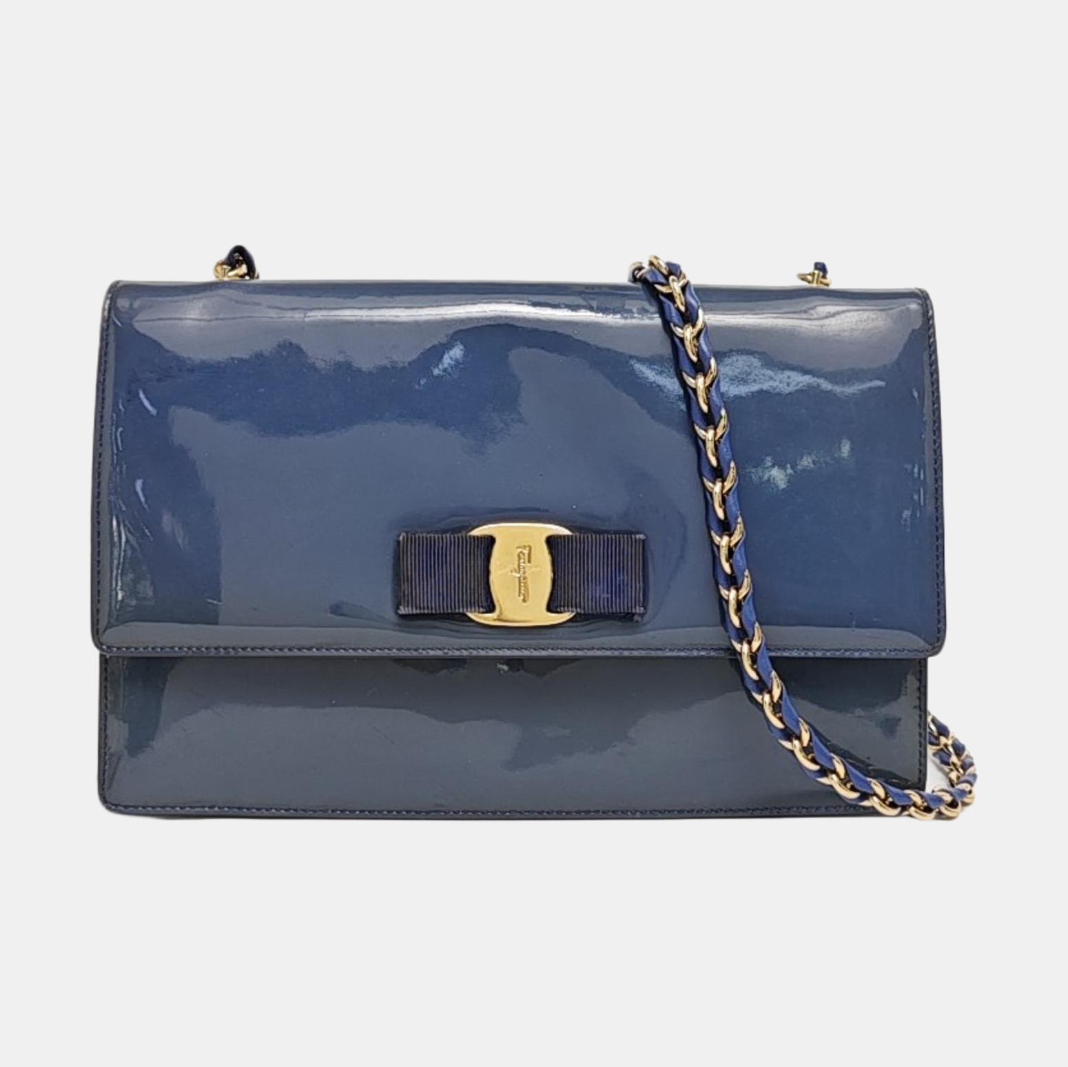 Ginny Calfskin Blue