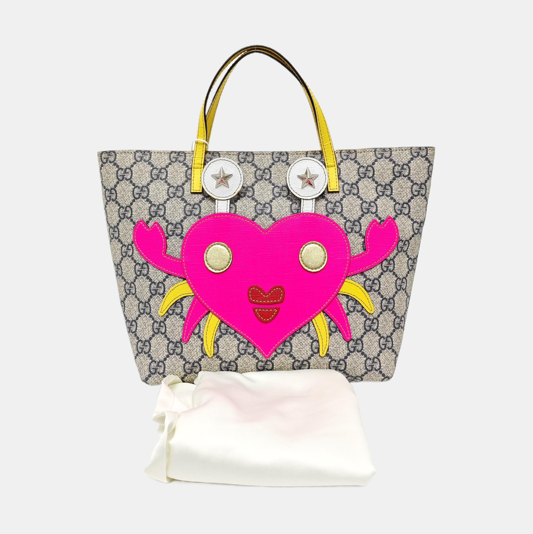 Monogram Coated Canvas Top Handle Bag Beige