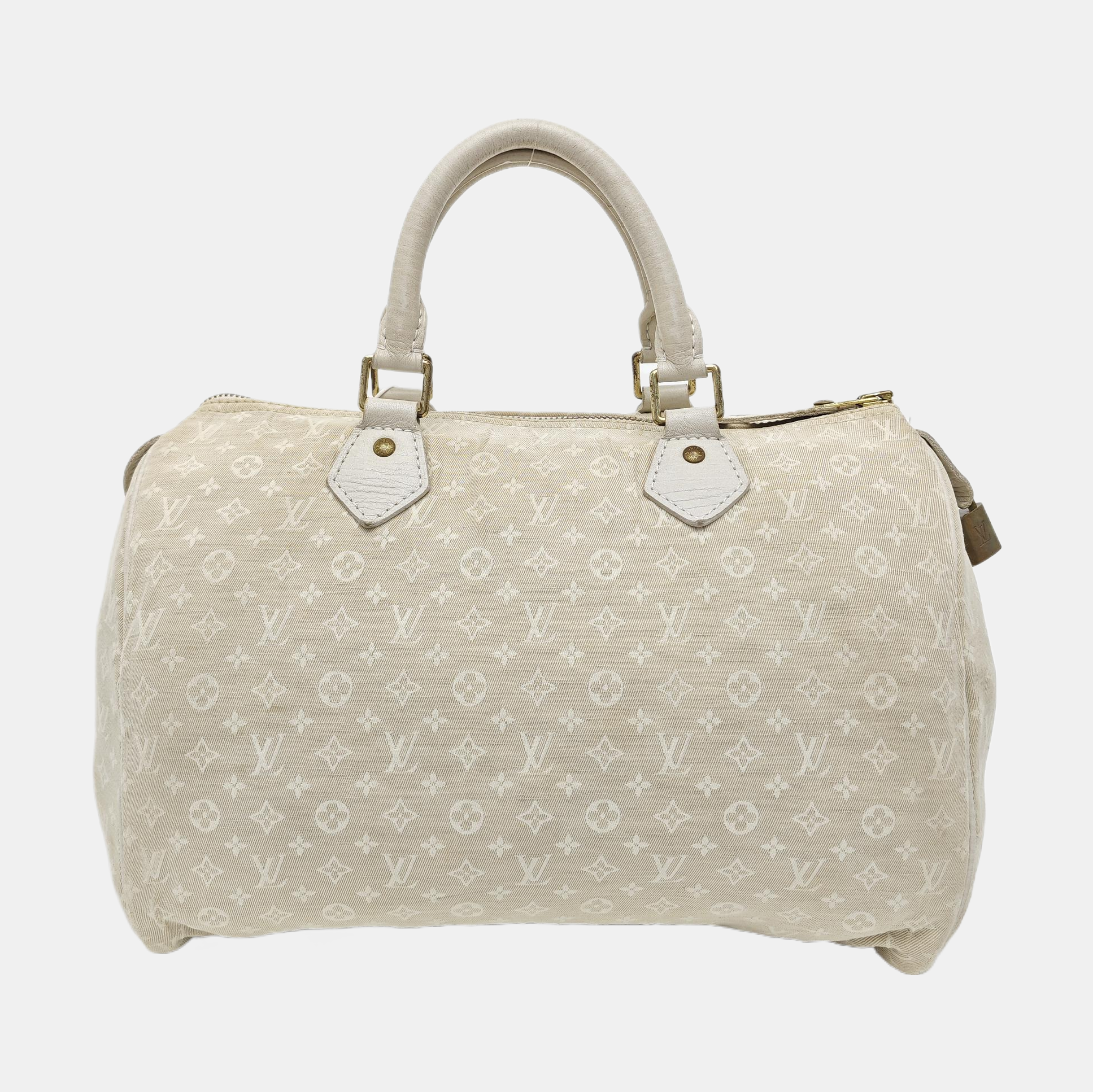 SPEEDY 30 Monogram Canvas Beige