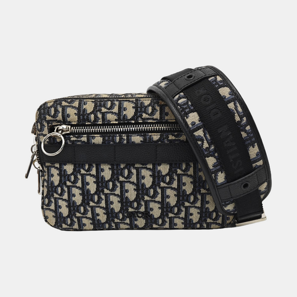 Safari Oblique Canvas Blue
