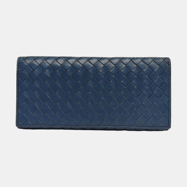 Calfskin Wallet Blue