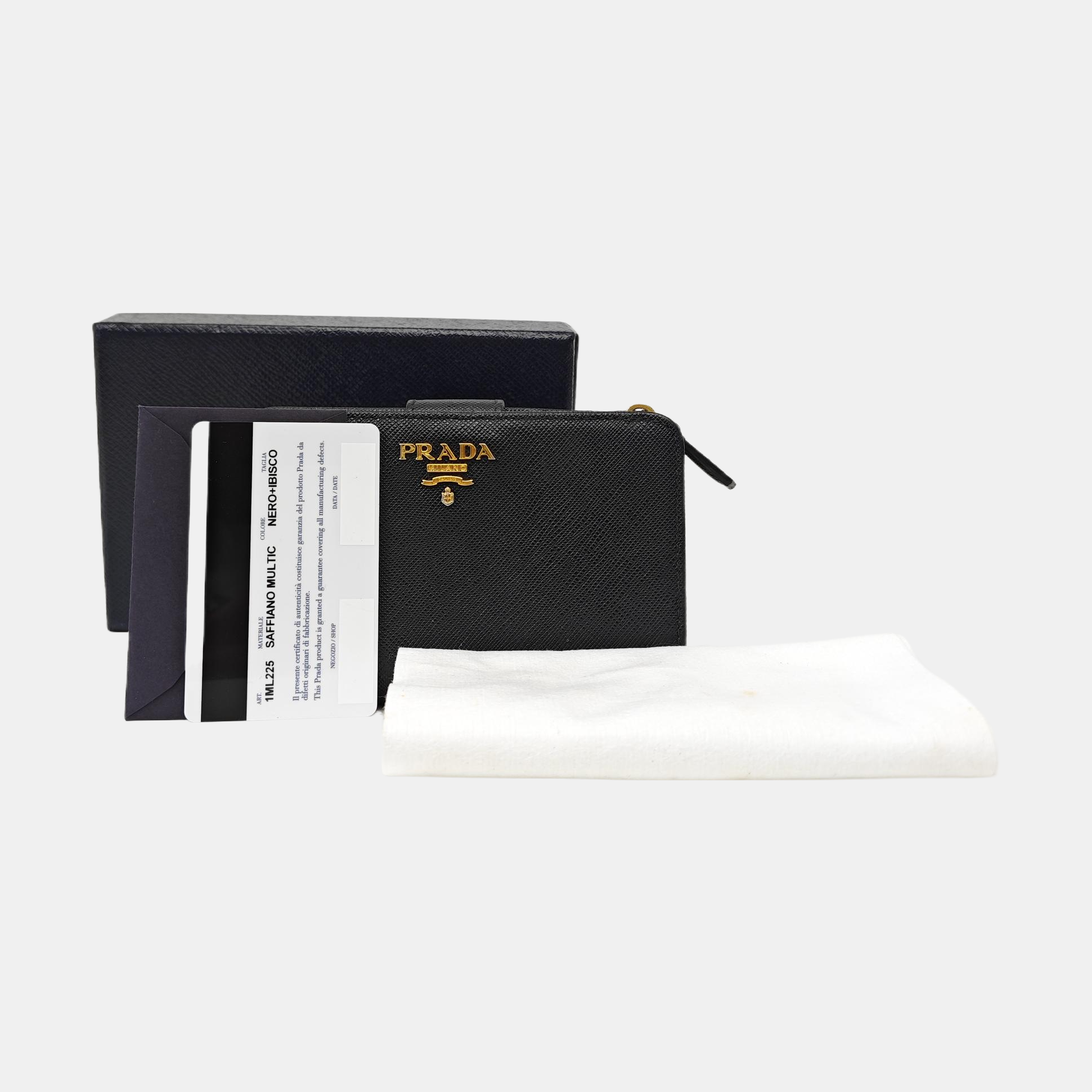 Calfskin Wallet Black