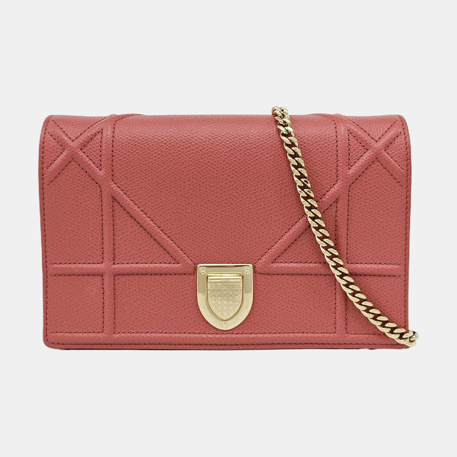 Diorama Cannage Calfskin Beige