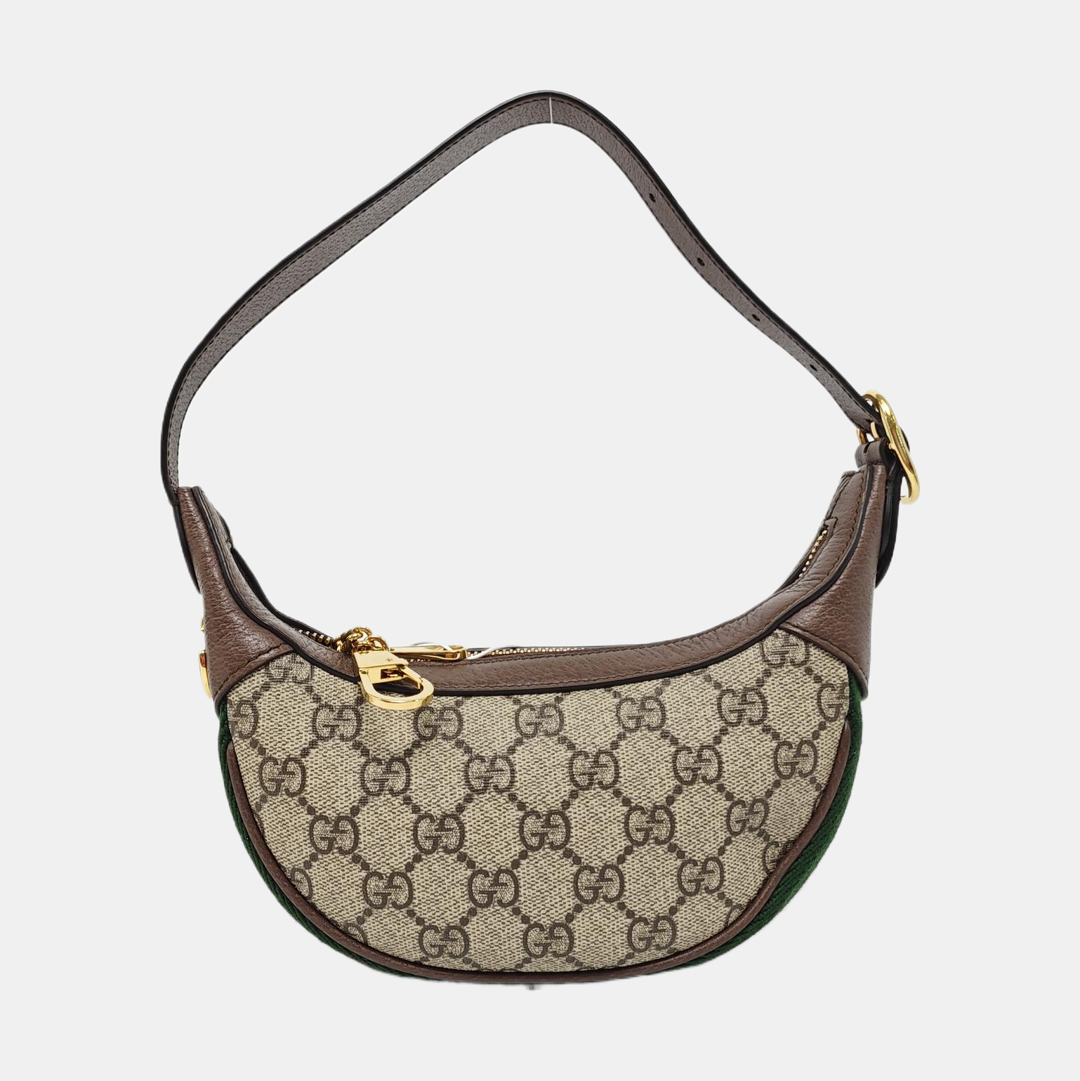Ophidia Mini Monogram Coated Canvas Beige