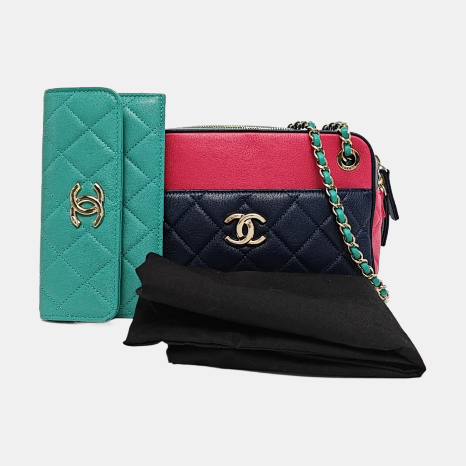 Quilted Lambskin Multicolor