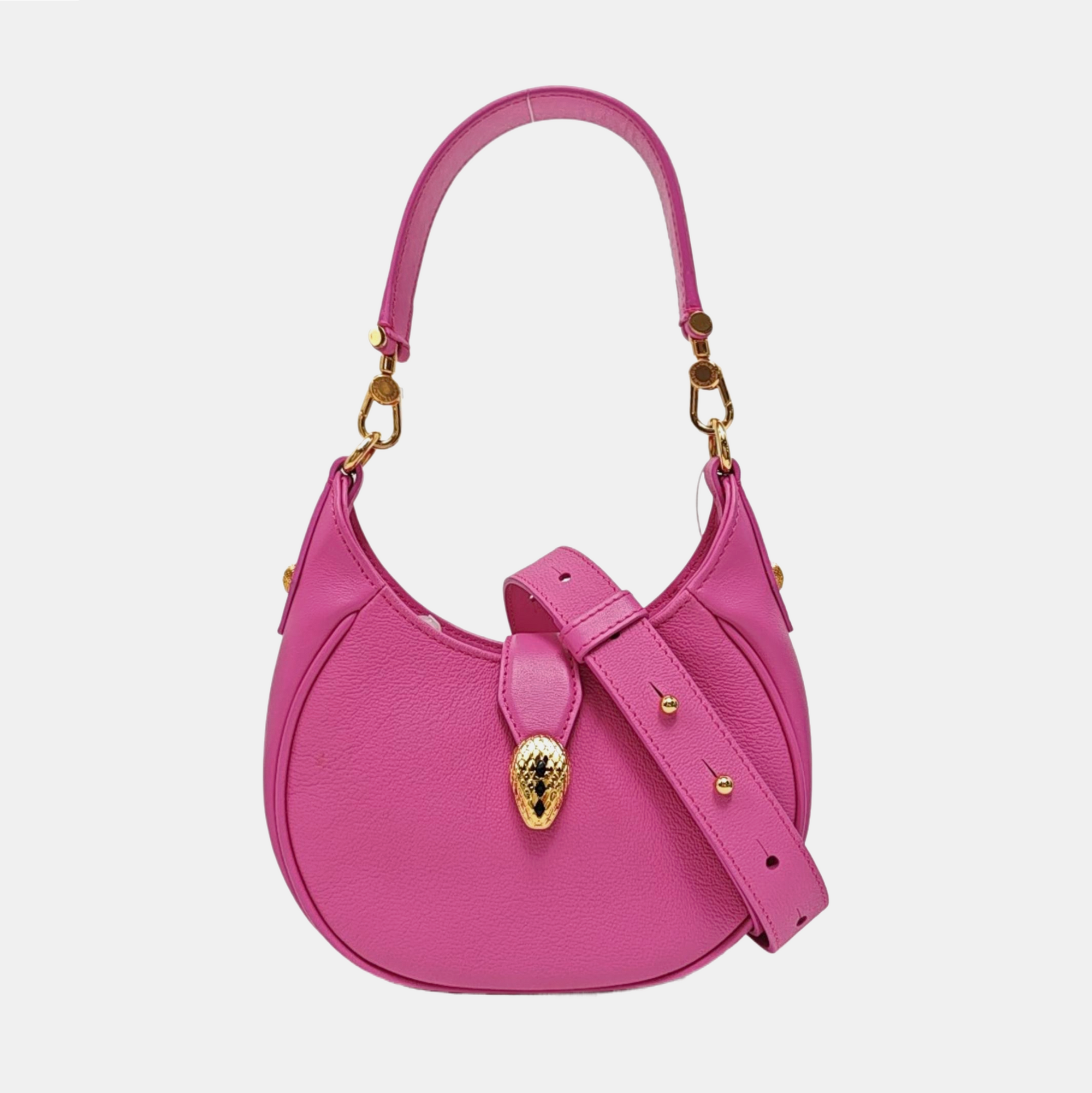 SERPENTI ELLIPSE Small Calfskin Red